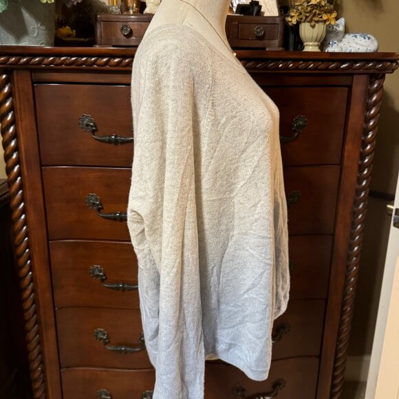 VINCE Ombre Cashmere Blend Dip Dye Sweater M - Picture 2 of 7